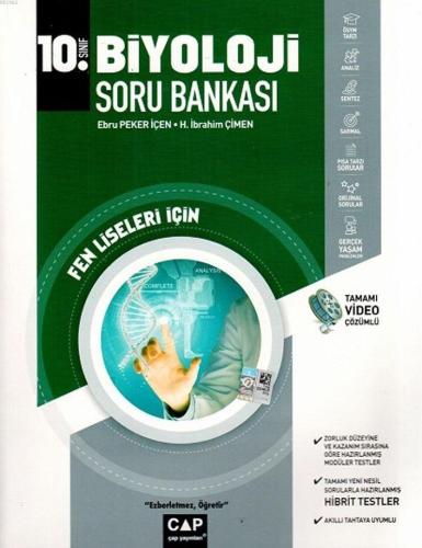 Çap Yayınları 10. Sınıf Fen Lisesi Biyoloji Soru Bankası Çap | | Çap Y