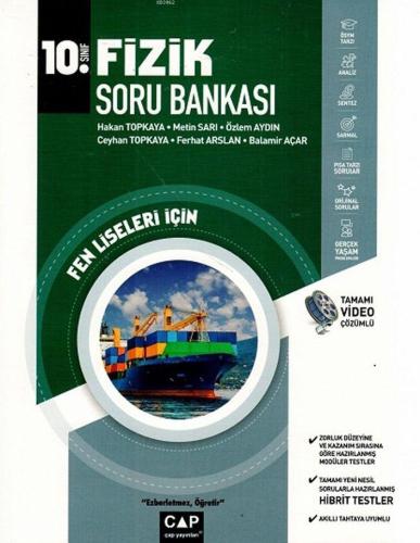 Çap Yayınları 10. Sınıf Fen Lisesi Fizik Soru Bankası Çap | | Çap Yayı