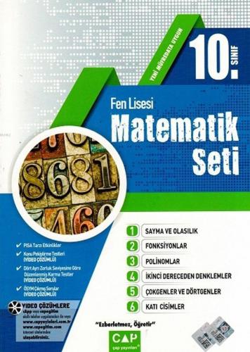 Çap Yayınları 10. Sınıf Fen Lisesi Matematik Seti Çap | | Çap Yayınlar