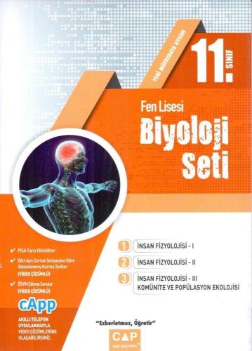 Çap Yayınları 11. Sınıf Fen Lisesi Biyoloji Seti Çap | | Çap Yayınları