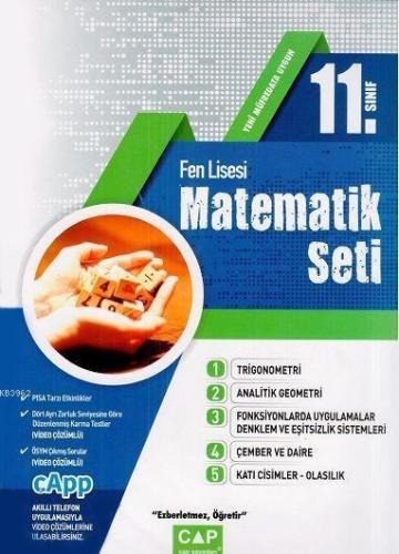 Çap Yayınları 11. Sınıf Fen Lisesi Matematik Seti Çap | | Çap Yayınlar