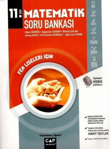 Çap Yayınları 11. Sınıf Fen Lisesi Matematik Soru Bankası Çap | | Çap 