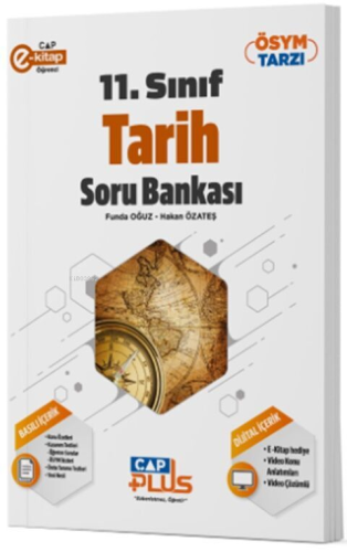 Çap Yayınları 11. Sınıf Tarih Soru Bankası | Funda Oğuz | Çap Yayınlar