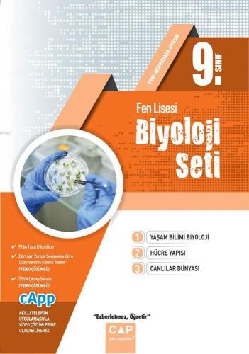 Çap Yayınları 9. Sınıf Fen Lisesi Biyoloji Seti Çap | | Çap Yayınları