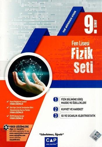 Çap Yayınları 9. Sınıf Fen Lisesi Fizik Seti Çap | | Çap Yayınları