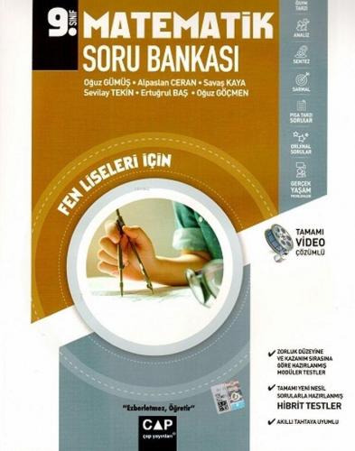 Çap Yayınları 9. Sınıf Fen Lisesi Matematik Soru Bankası Çap | | Çap Y