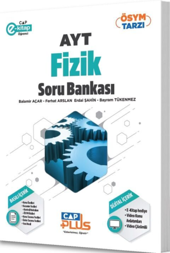 Çap Yayınları AYT Fizik Plus Soru Bankası | Balamir Açar | Çap Yayınla