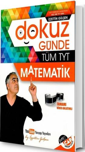 Çap Yayınları Dokuz Günde Tüm TYT Matematik Yarı Çap | | Çap Yayınları