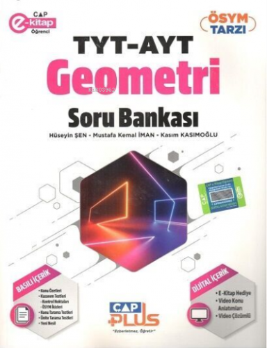 Çap Yayınları TYT AYT Geometri Plus Soru Bankası | Kolektif | Çap Yayı