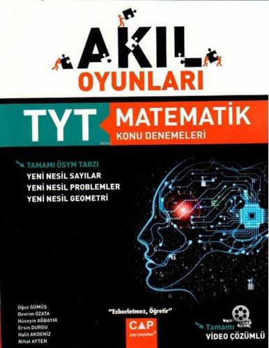 Çap Yayınları TYT Matematik Akıl Oyunları Konu Denemeleri Çap | | Çap 