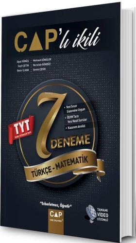 Çap Yayınları TYT Türkçe Matematik Çaplı İkili 7 Deneme Çap | | Çap Ya