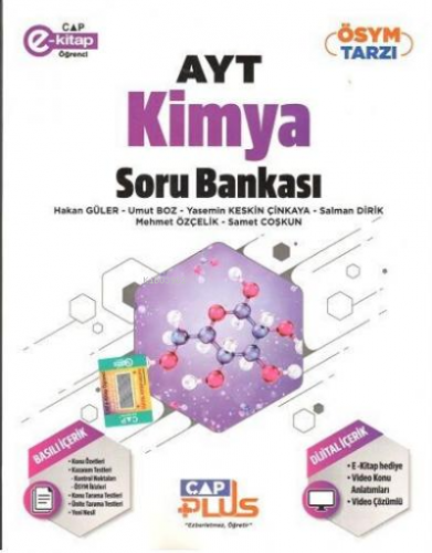 Çap Yks Ayt Plus S.B. Kimya - 2023 | Kolektif | Çap Yayınları