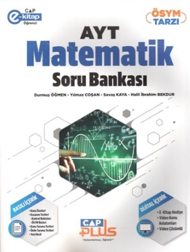 Çap Yks Ayt Plus S.B. Matematik - 2024-25 | Durmuş Öğmen | Çap Yayınla