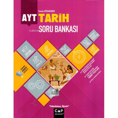 ÇAP YKS AYT S.B. TARİH - 2022 | Kolektif | Çap Yayınları