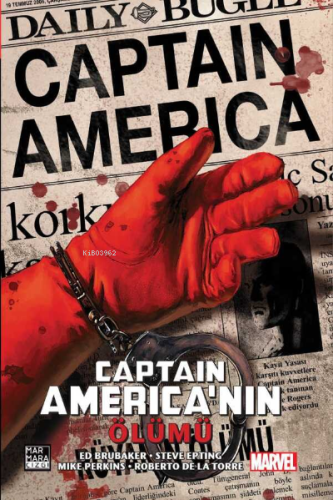 Captain America'nın Ölümü | Mike Perkins | Marmara Çizgi Yayın Dağıtım