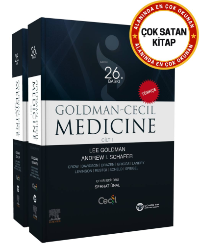 Cecil Medicine Türkçe Cilt 1-2 | Lee Goldman | Güneş Tıp Kitabevi