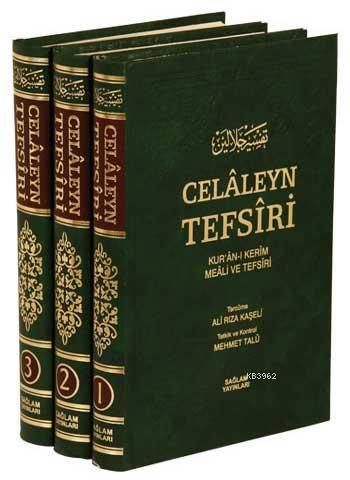 Celaleyn Tefsiri Tercümesi (3 Cilt Takım); Kuran-ı Kerim Meali ve Tefs