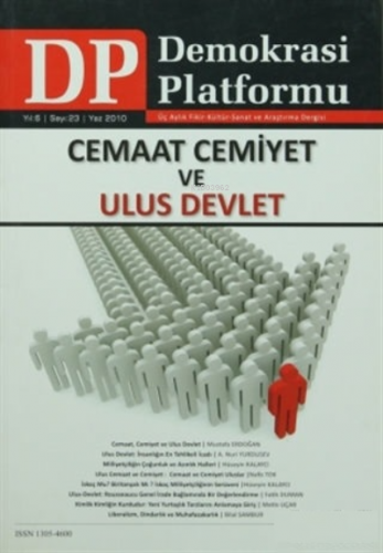 Cemaat, Cemiyet ve Ulus Devlet - Demokrasi Platformu Sayı: 23 | Kolekt