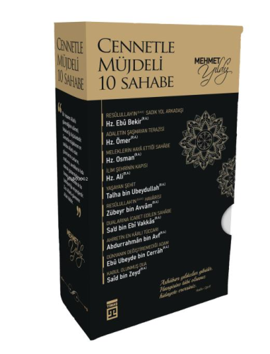 Cennetle Müjdeli 10 Sahabe Set (10 Kitap) | Mehmet Yıldız | Timaş Yayı