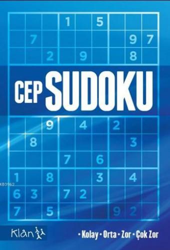 Cep Sudoku | Mehmet Şensoy | Klan Yayıncılık