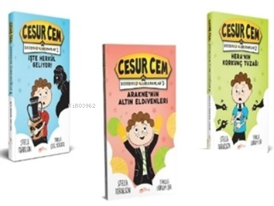 Cesur Cem 3 Kitap Set | Stella Tarakson | Theçocuk Yayınları