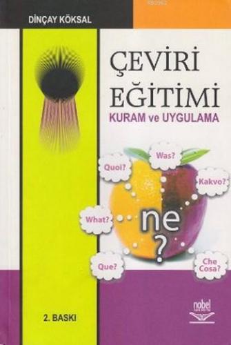 Çeviri Eğitimi | Dinçay Köksal | Nobel Yayın Dağıtım