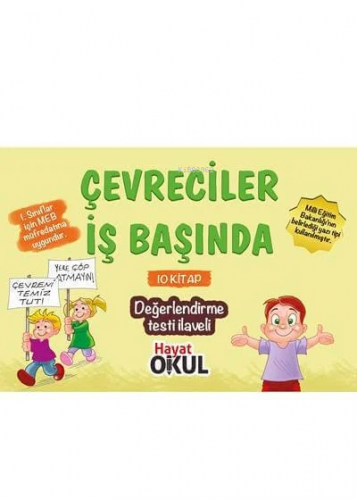 Çevreciler İş Başında Set 1.Sınıf 10 Kitap | Kolektif | Hayat Okul Kit