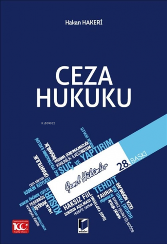 Ceza Hukuku Genel Hükümler | Hakan Hakeri | Adalet Yayınevi