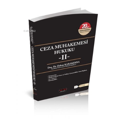 Ceza Muhakemesi Hukuku 2 | Hakan Karakehya | Savaş Yayınevi