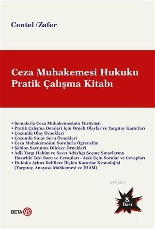 Ceza Muhakemesi Hukuku Pratik Çalışma Kitabı | Hamide Zafer | Beta Aka