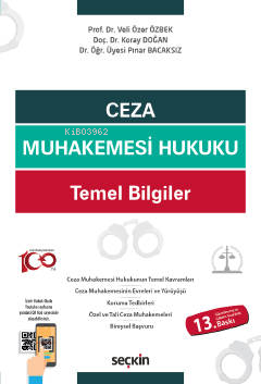 Ceza Muhakemesi Hukuku Temel Bilgiler | Koray Doğan | Seçkin Yayıncılı