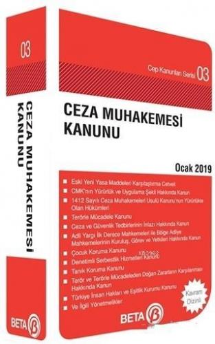 Ceza Muhakemesi Kanunu Ocak 2019 | Celal Ülgen | Beta Basım Yayın