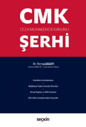 Ceza Muhakemesi Kanunu Şerhi | Remzi Demir | Seçkin Yayıncılık