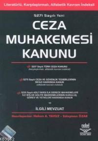 Ceza Muhakemesi Kanunu | Süleyman Özar | Nobel Yayın Dağıtım