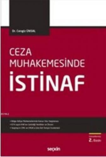 Ceza Muhakemesinde İstinaf (Ciltli) | Cengiz Ünsal | Seçkin Yayıncılık