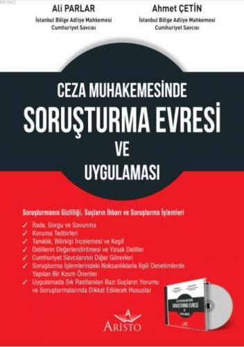 Ceza Muhakemesinde Soruşturma Evresi ve Uygulaması | Ahmet Çetin | Ari