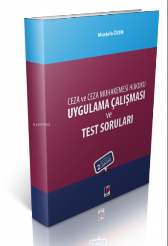 Ceza ve Ceza Muhakemesi Hukuku Uygulama Çalışması ve Test Soruları | M