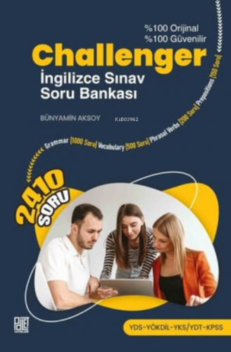 Challenger İngilizce Sınav Soru Bankası | Bünyamin Aksoy | Palet Yayın