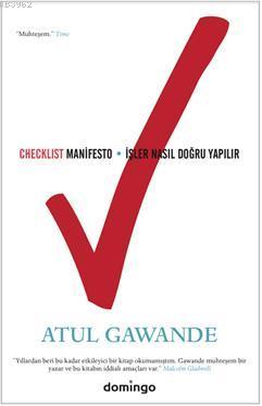 Checklist Manifesto - İşler Nasıl Doğru Yapılır? | Atul Gawande | Domi