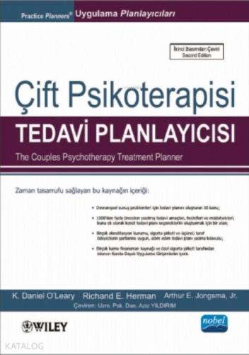 Çift Psikoterapi Tedavi Planlayıcısı | K. Daniel OLeary | Nobel Yayın 