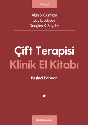 Çift Terapisi Klinik El Kitabı | Douglas K. Snyder | Litera Yayıncılık