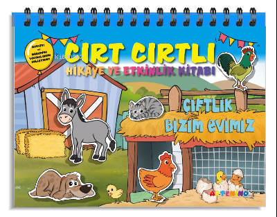 Çiftlik Bizim Evimiz;Cırt Cırtlı Hikaye ve Aktivite Kitap Serisi | Şer