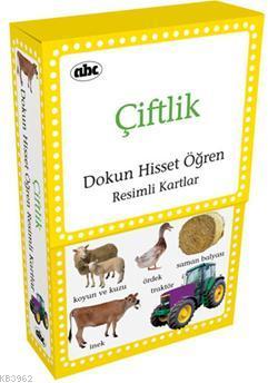 Çiftlik; Dokun Hisset Öğren Resimli Kartlar | Kolektif | Abc Yayın Gur