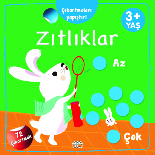 Çıkartmaları Yapıştır-Zıtlıklar (Az-Çok) | Barbaros Özcan | 0-6 Yaş Ya