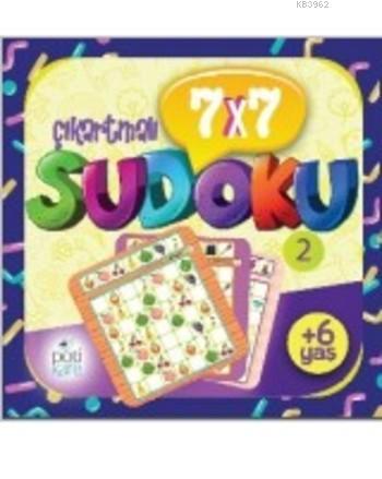 Çıkartmalı 7x7 Sudoku | Kolektif | Pötikare Yayınları