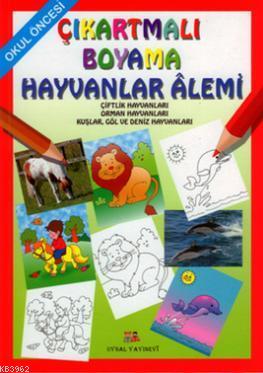 Çıkartmalı Boyama - Hayvanlar Alemi | Asım Uysal | Uysal Yayınevi