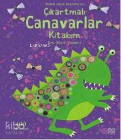 Çıkartmalı Canavarlar Kitabım | Rebecca Gilpin | 1001 Çiçek Kitaplar