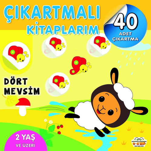 Çıkartmalı Kitaplarım-Dört Mevsim | Barbaros Özcan | 0-6 Yaş Yayınları