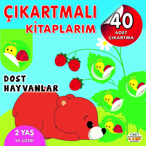 Çıkartmalı Kitaplarım-Dost Hayvanlar | Barbaros Özcan | 0-6 Yaş Yayınl