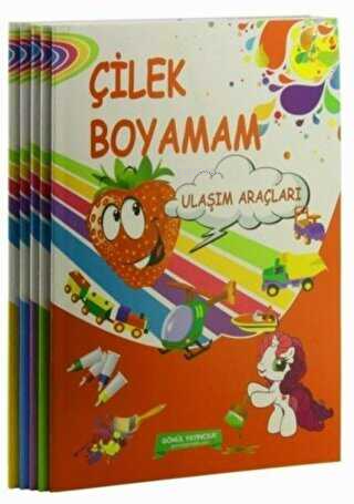 Çilek Boyamam Seti - Ulaşım Araçları 5 Kitap | Kolektif | Gönül Yayınc